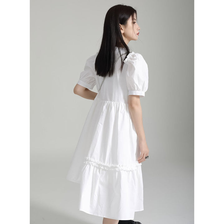 Asymmetry Frill Switching Onepiece