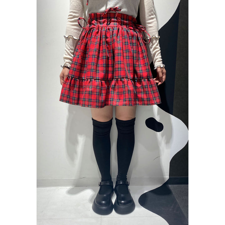 Frill Gathered Short Skirt ¥8,480 / ¥7,980