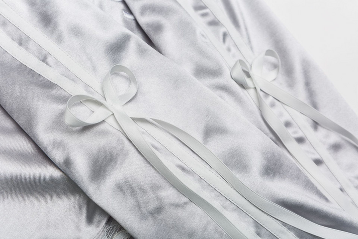 Lace Logo Long Sleeve T-shirt