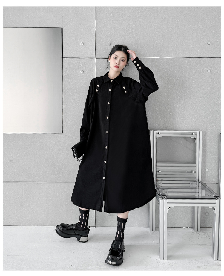 French style button one-piece