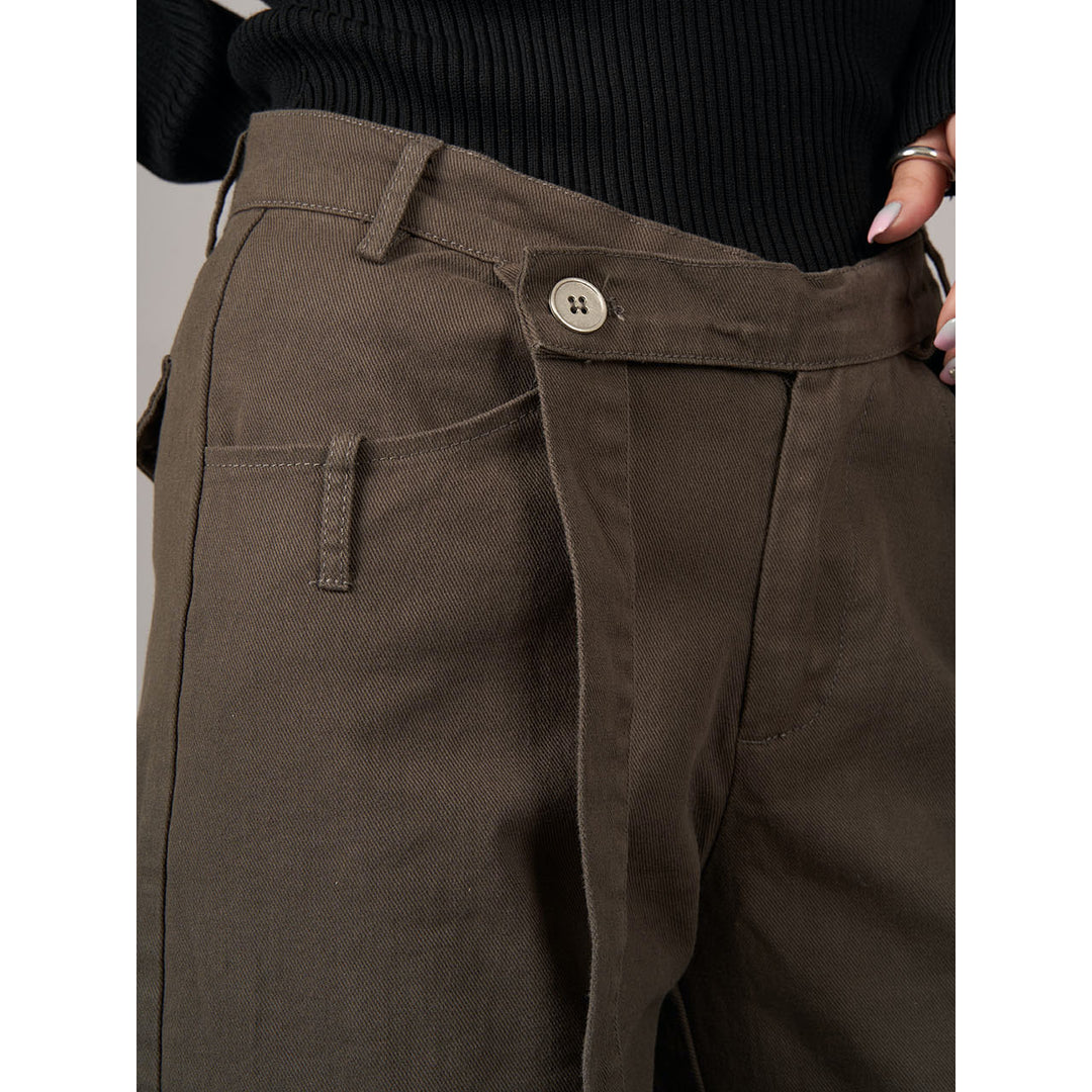 Cross Belt Cargo Pants