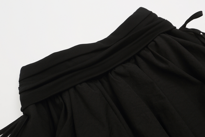 Embroidery Balloon Mini Skirt