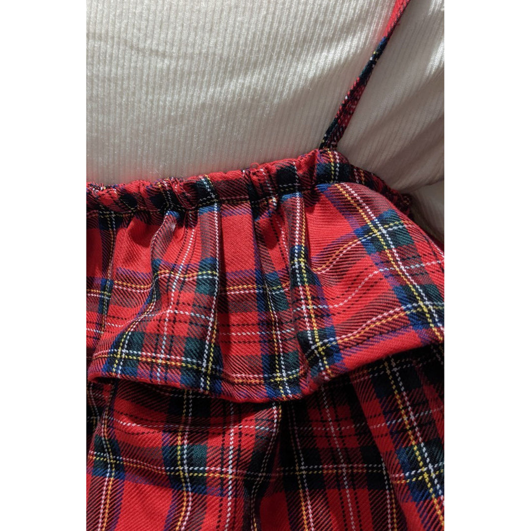 Tiered Ribbon Frill Bustier