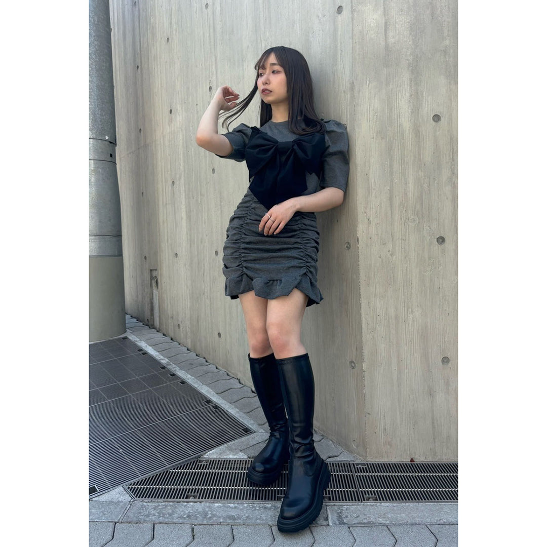 Front Ribbon Bustier