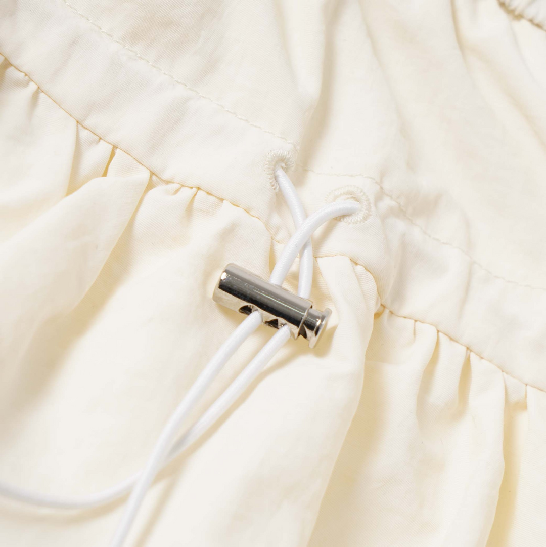 Layered design mini skirt