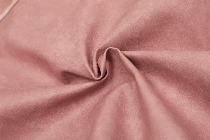 Sweet ribbon PU leather skirt