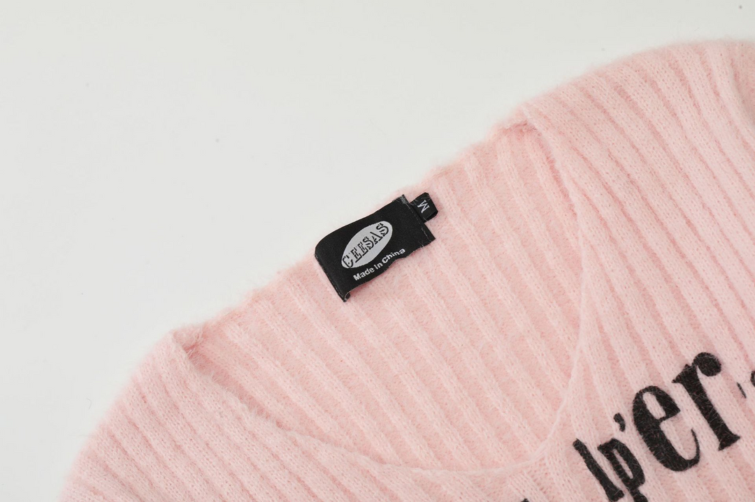 Asymmetric Logo Print Tops