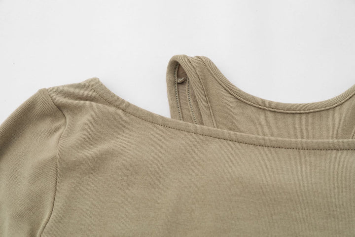 Slim Heavy Weight Fake Layers T-shirt