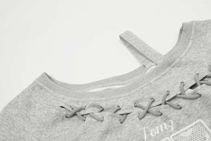 One Shoulder Braided Tops