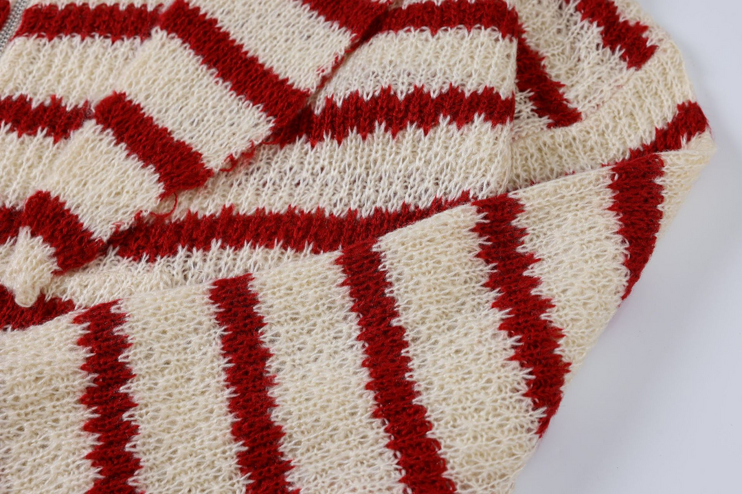Cute Border Foodie Knit