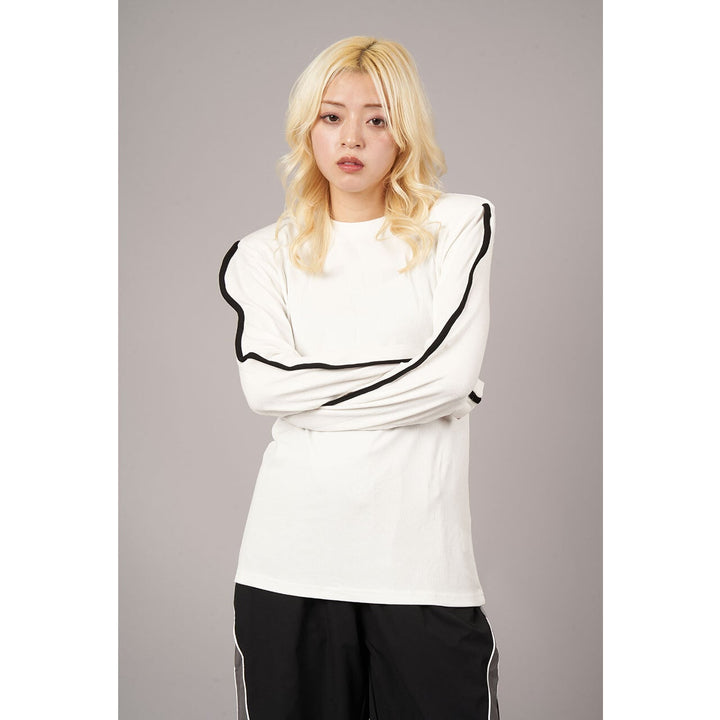 Piping Sleeve Pullover