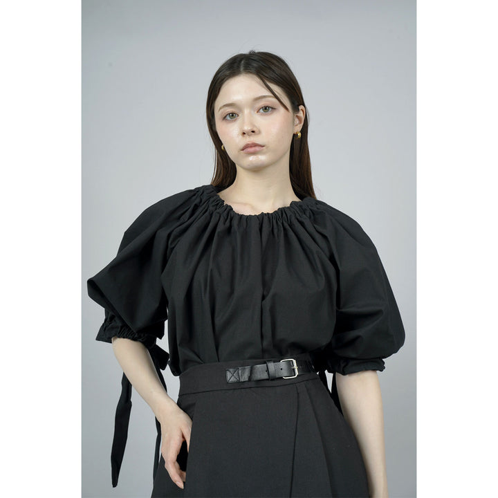 Gathered Shirring Blouse