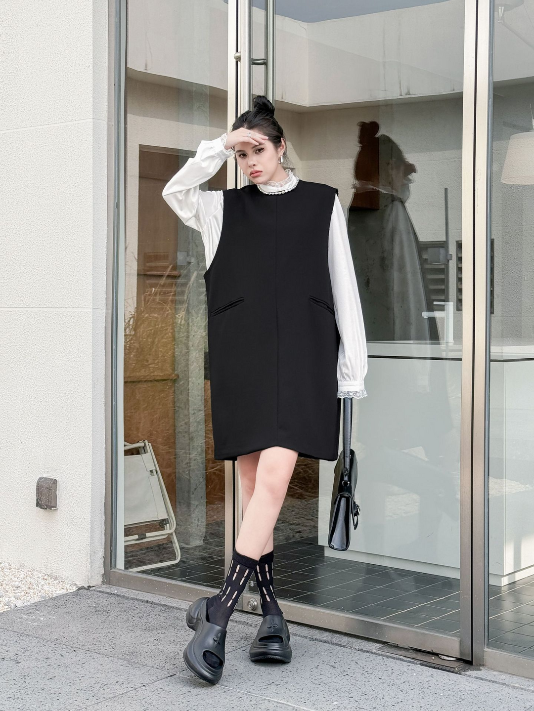 Simple Sleevelss Onepiece