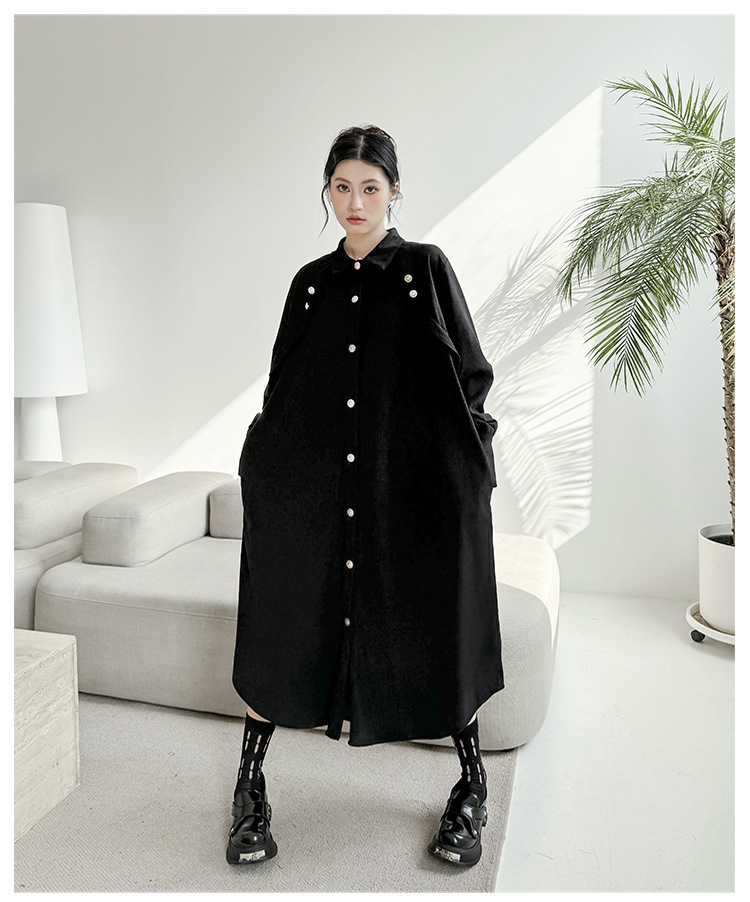 French style button one-piece