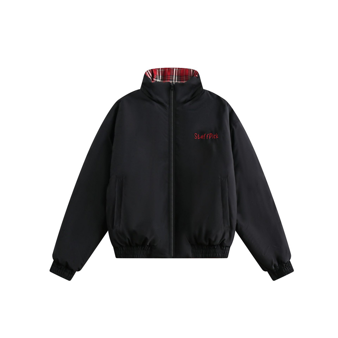 2way Reversible Check Jacket