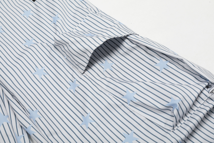 Striped Star Cargo Pants