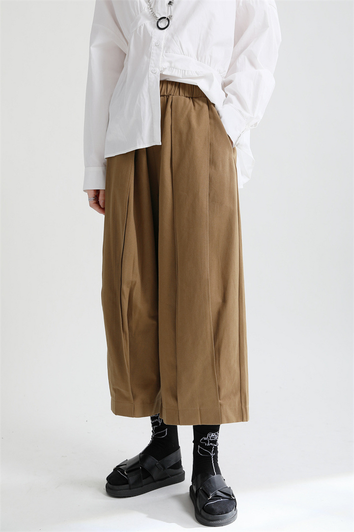 Tuck Wide Pants