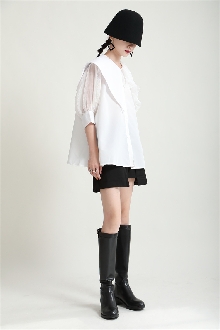 Organdie Short Sleeve Shirt
