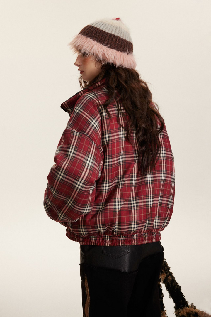 2way Reversible Check Jacket