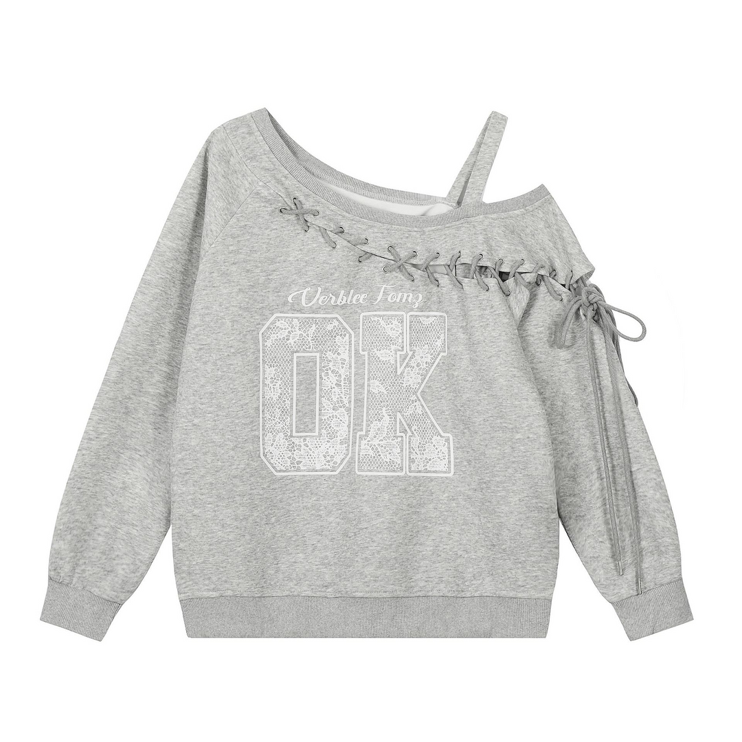 One Shoulder Braided Tops