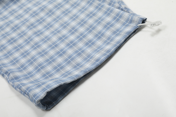 Casual Check Cargo Pants