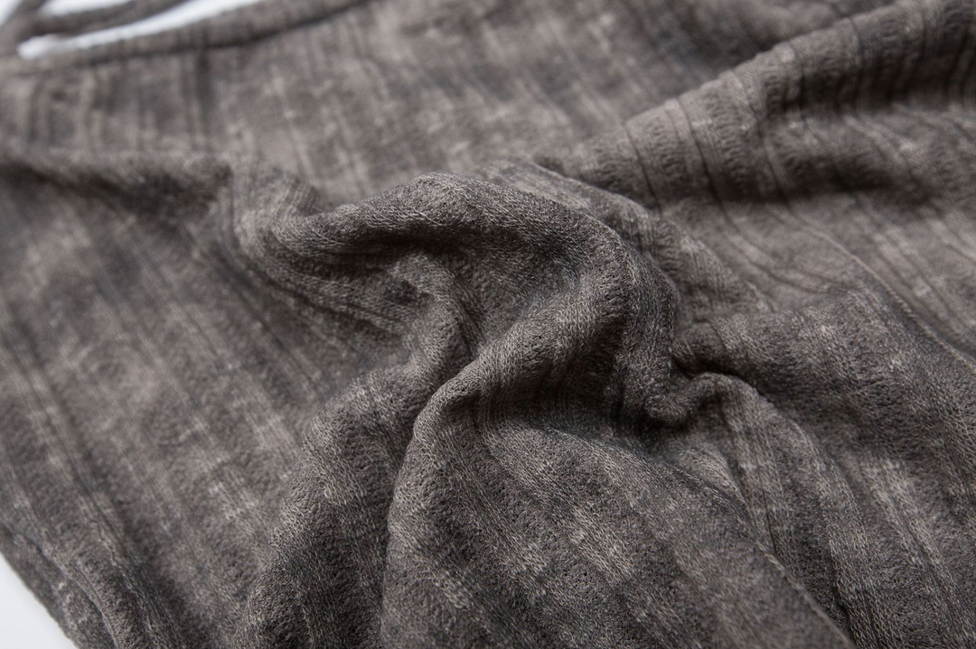 One Shoulder Print Pullover