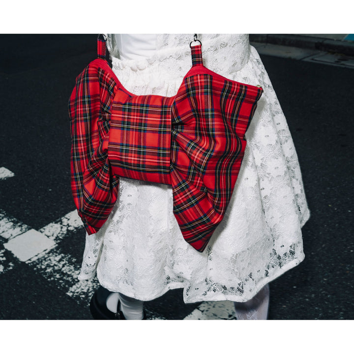 Big Ribbon Chain Shoulder Bag