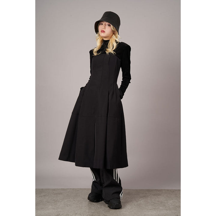 Elegant Flare Camisole Onepiece