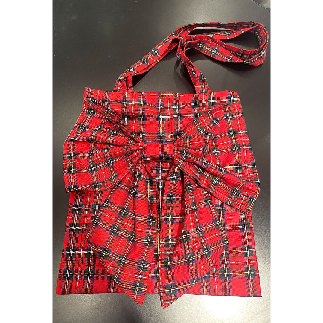 Front Ribbon Tote Bag (Small)