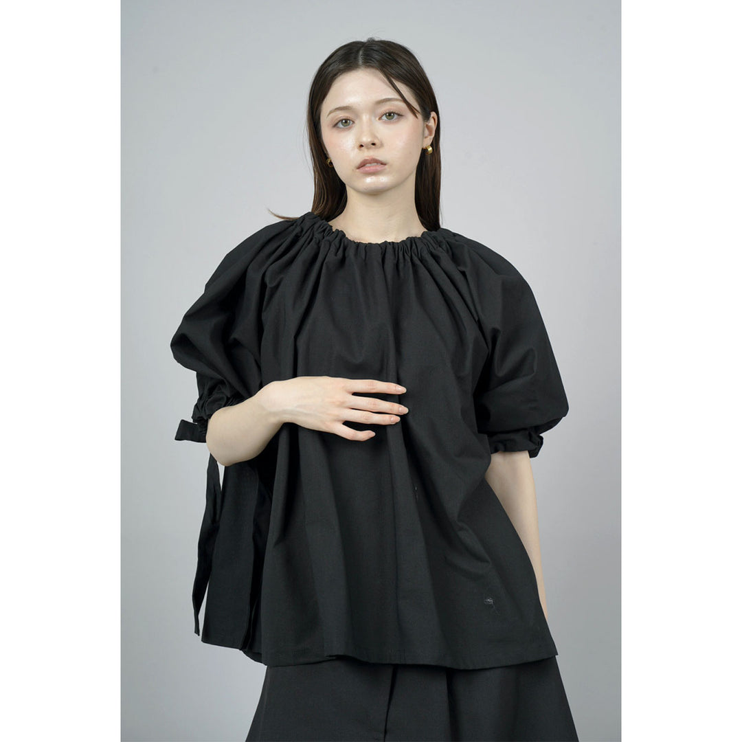 Gathered Shirring Blouse