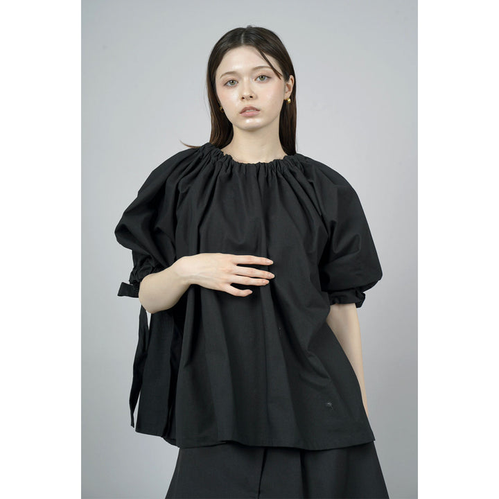 Gathered Shirring Blouse