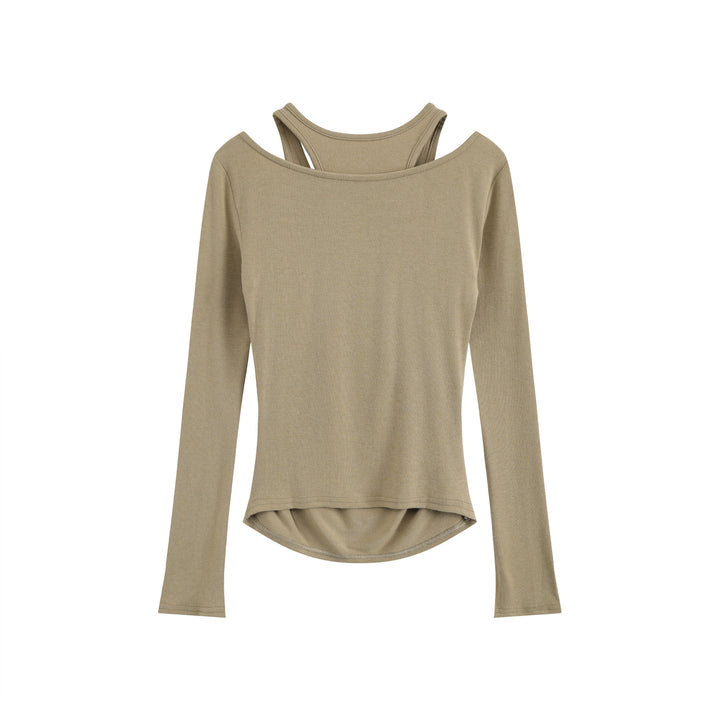 Slim Heavy Weight Fake Layers T-shirt