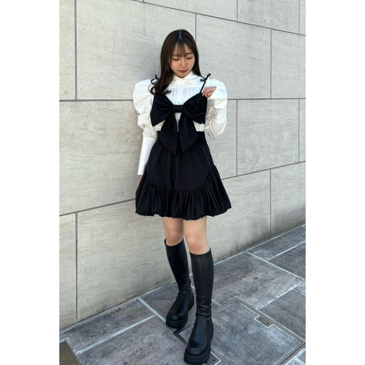 Front Ribbon Bustier