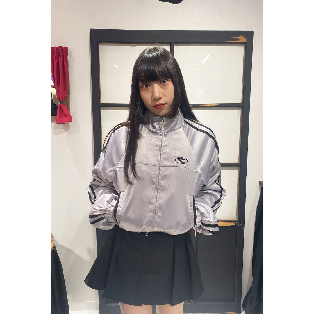 Side Line Silver Track Jacket