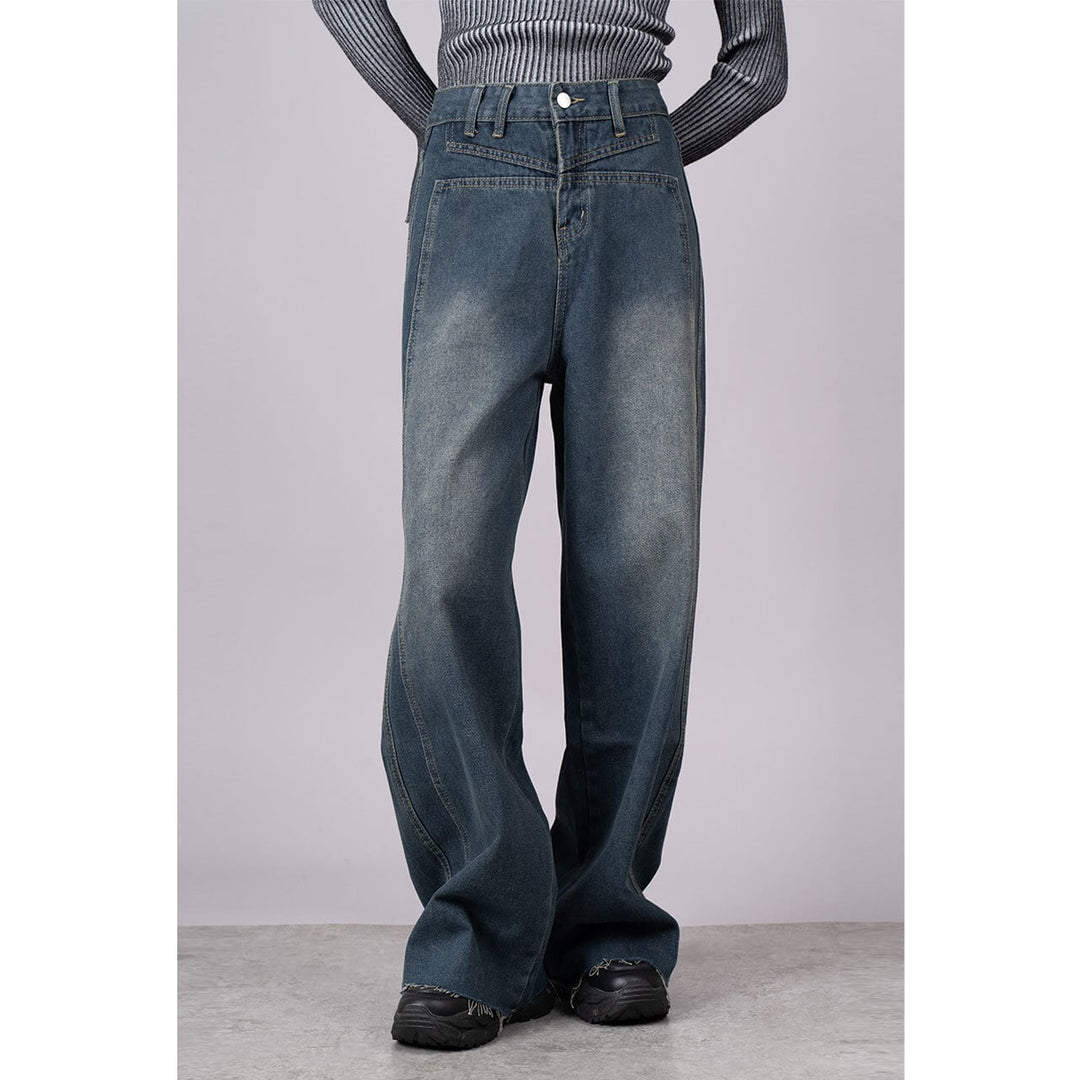 Side Switching Yoke Denim Jeans