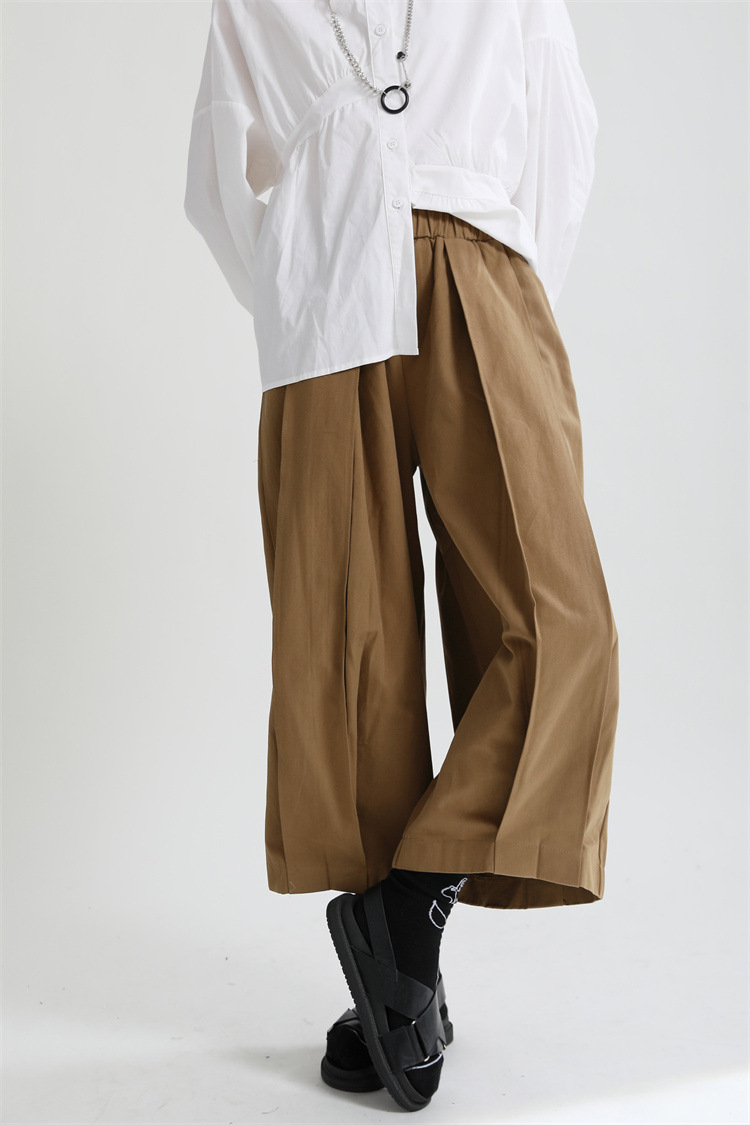 Tuck Wide Pants