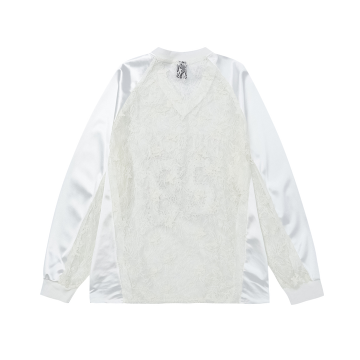 Lace Numbering Long Sleeve Tee