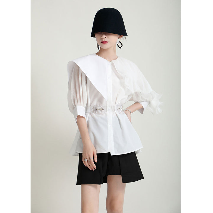 Organdie Short Sleeve Shirt