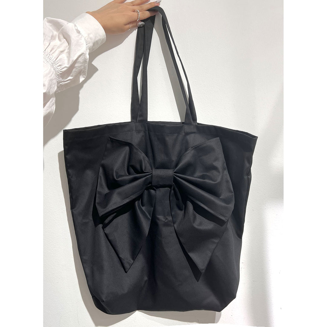 Front Ribbon Tote Bag (Big)