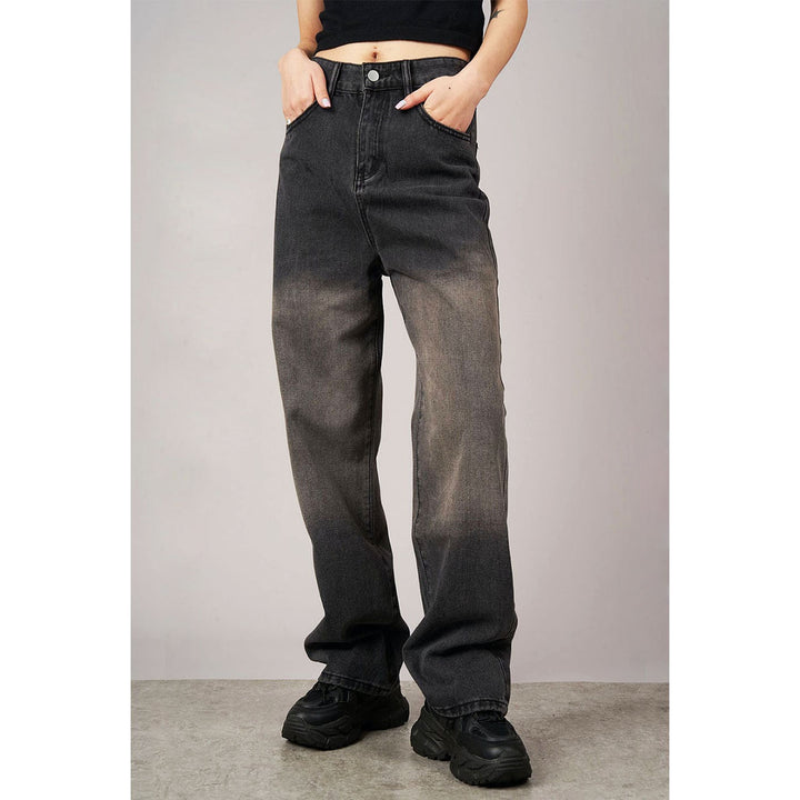 Gradation Black Denim Jeans
