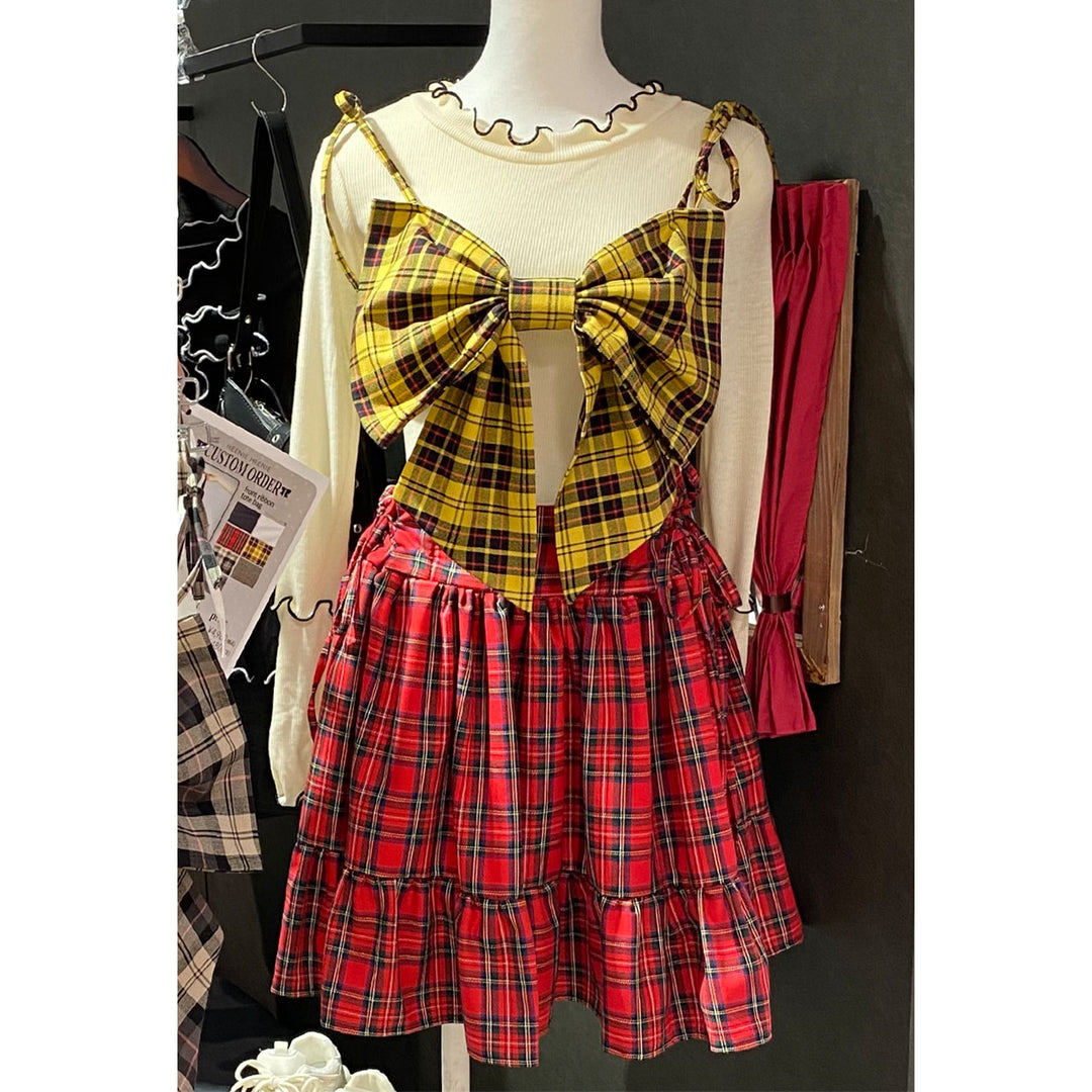 Frill Gathered Short Skirt ¥8,480 / ¥7,980