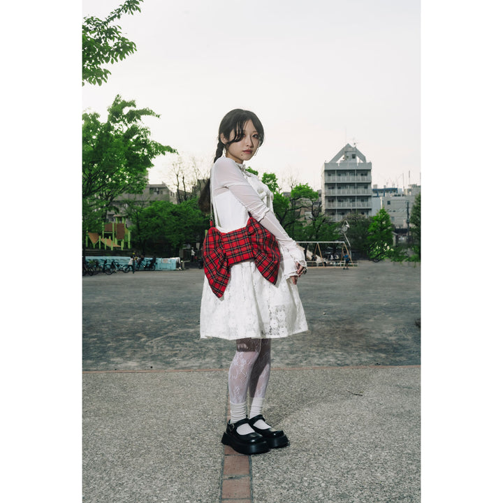 Big Ribbon Chain Shoulder Bag