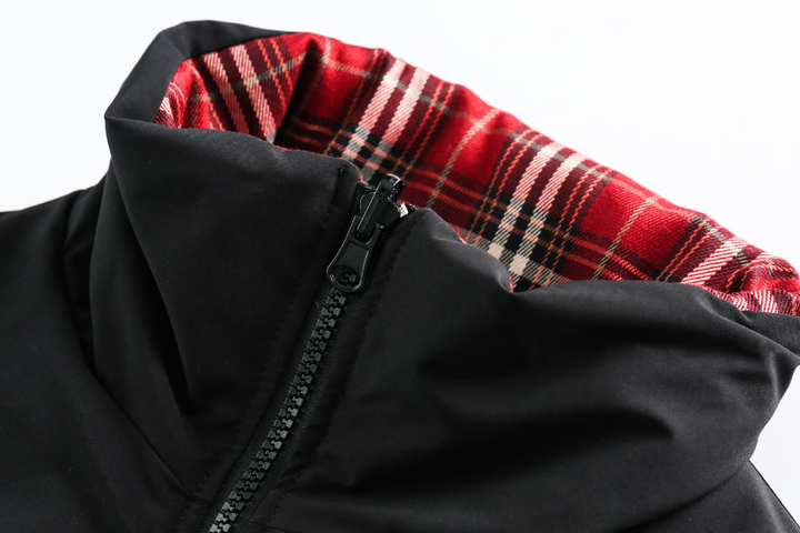 2way Reversible Check Jacket