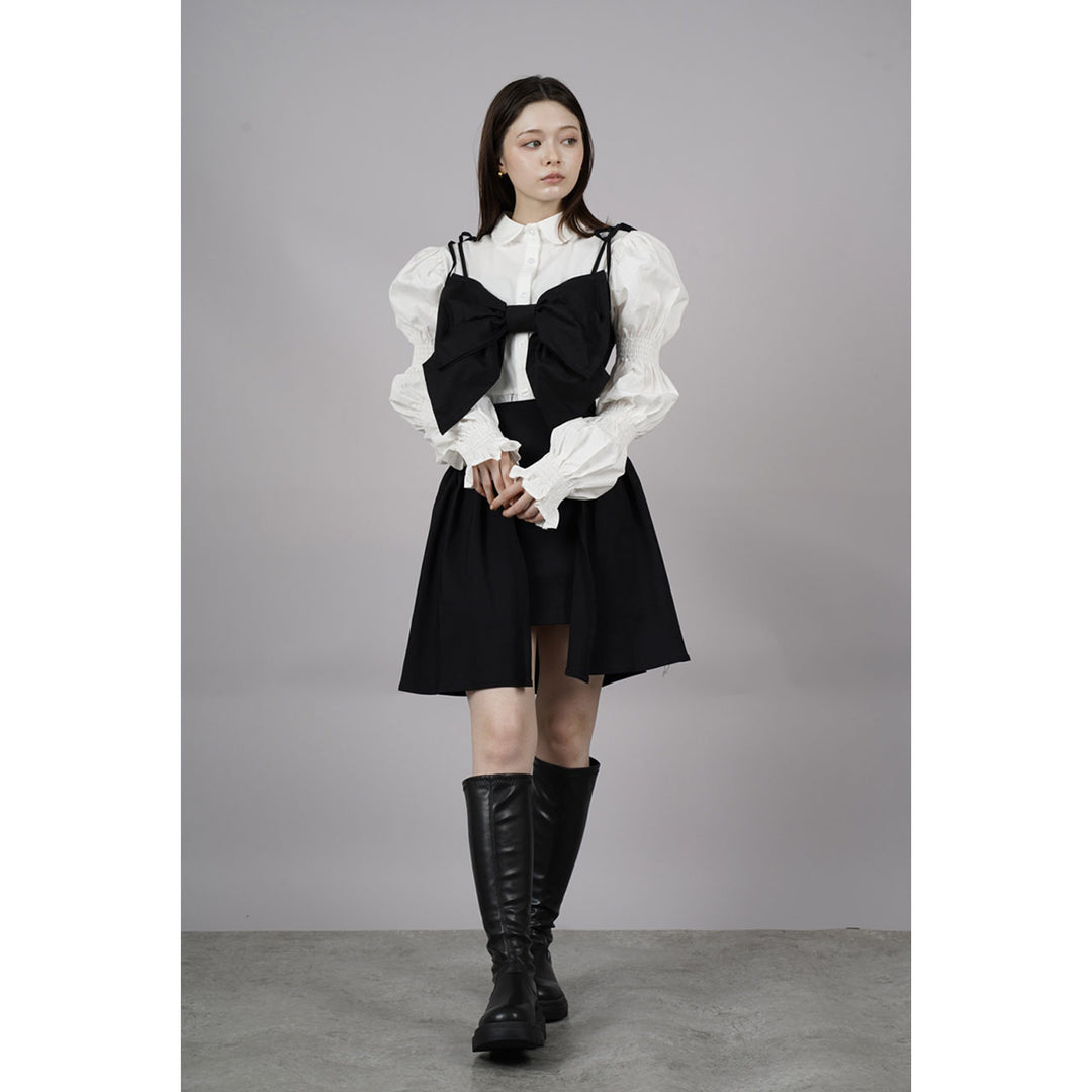 Front Ribbon Bustier