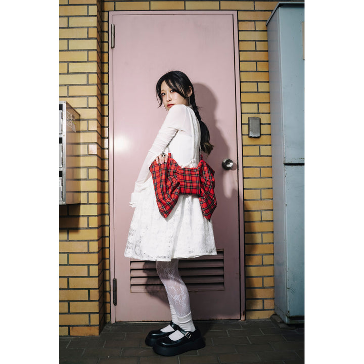 Big Ribbon Chain Shoulder Bag