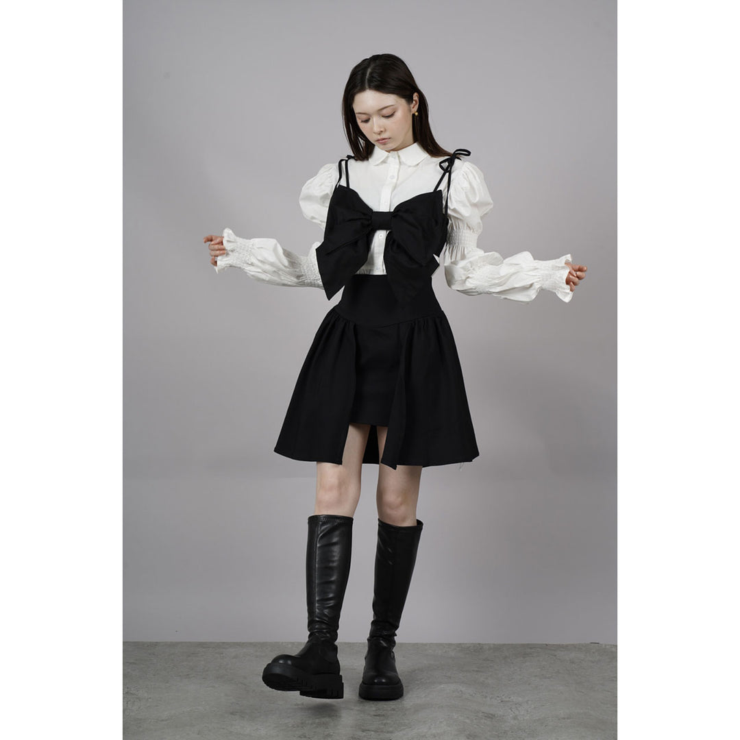 Front Ribbon Bustier