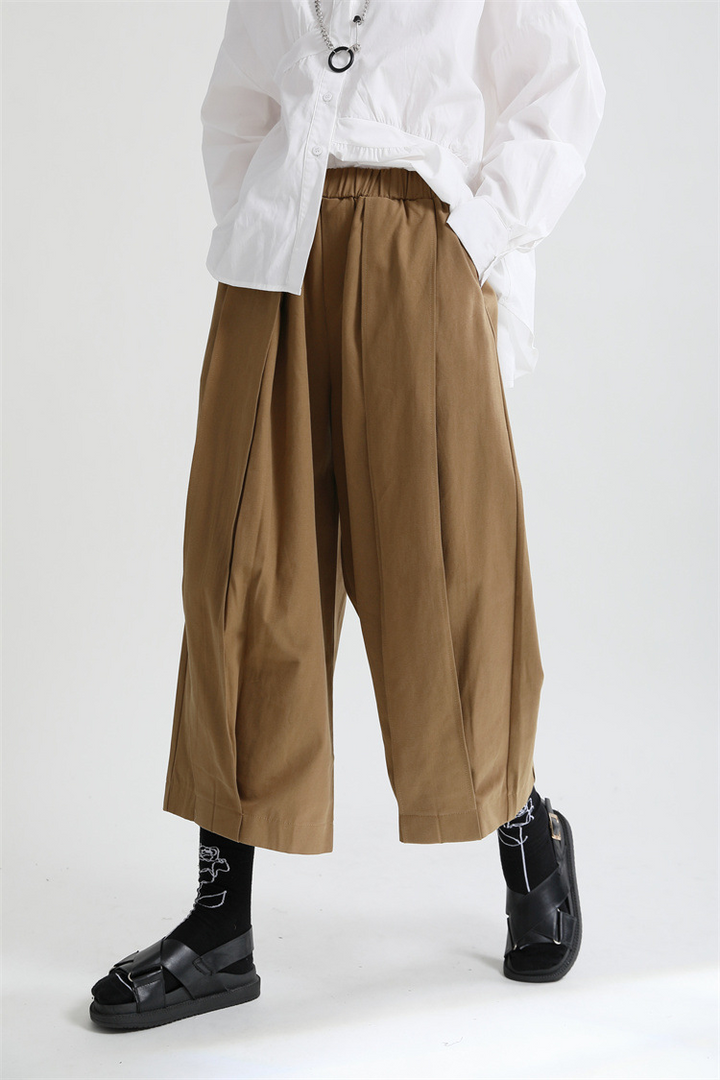 Tuck Wide Pants