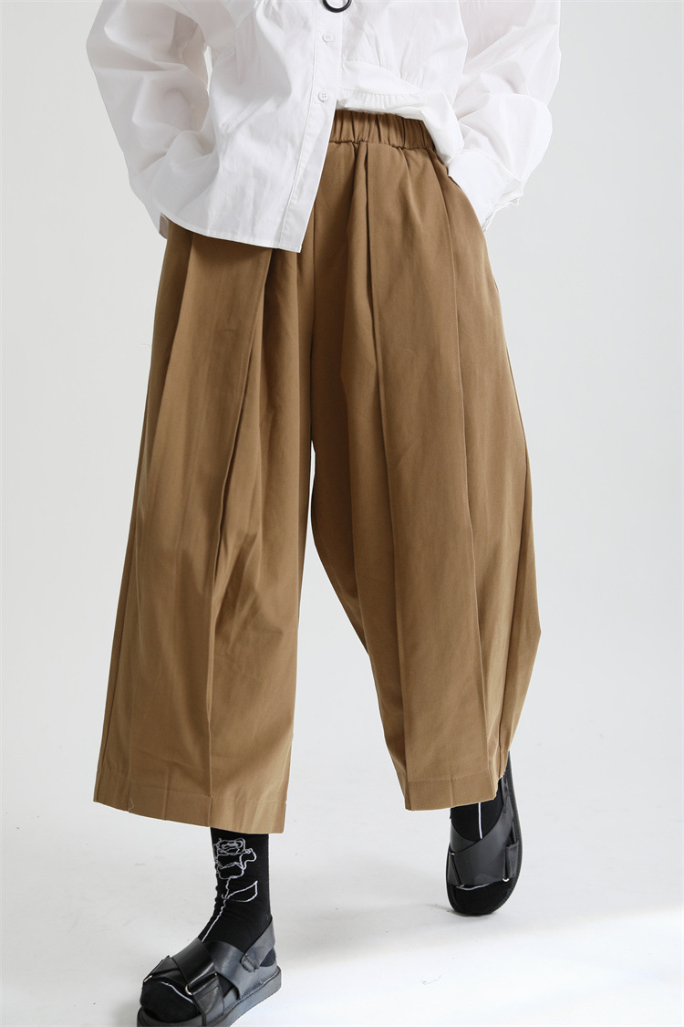 Tuck Wide Pants