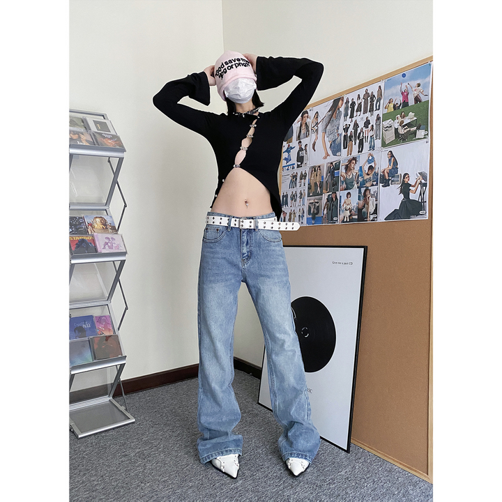 Trumpet jeans thin pants