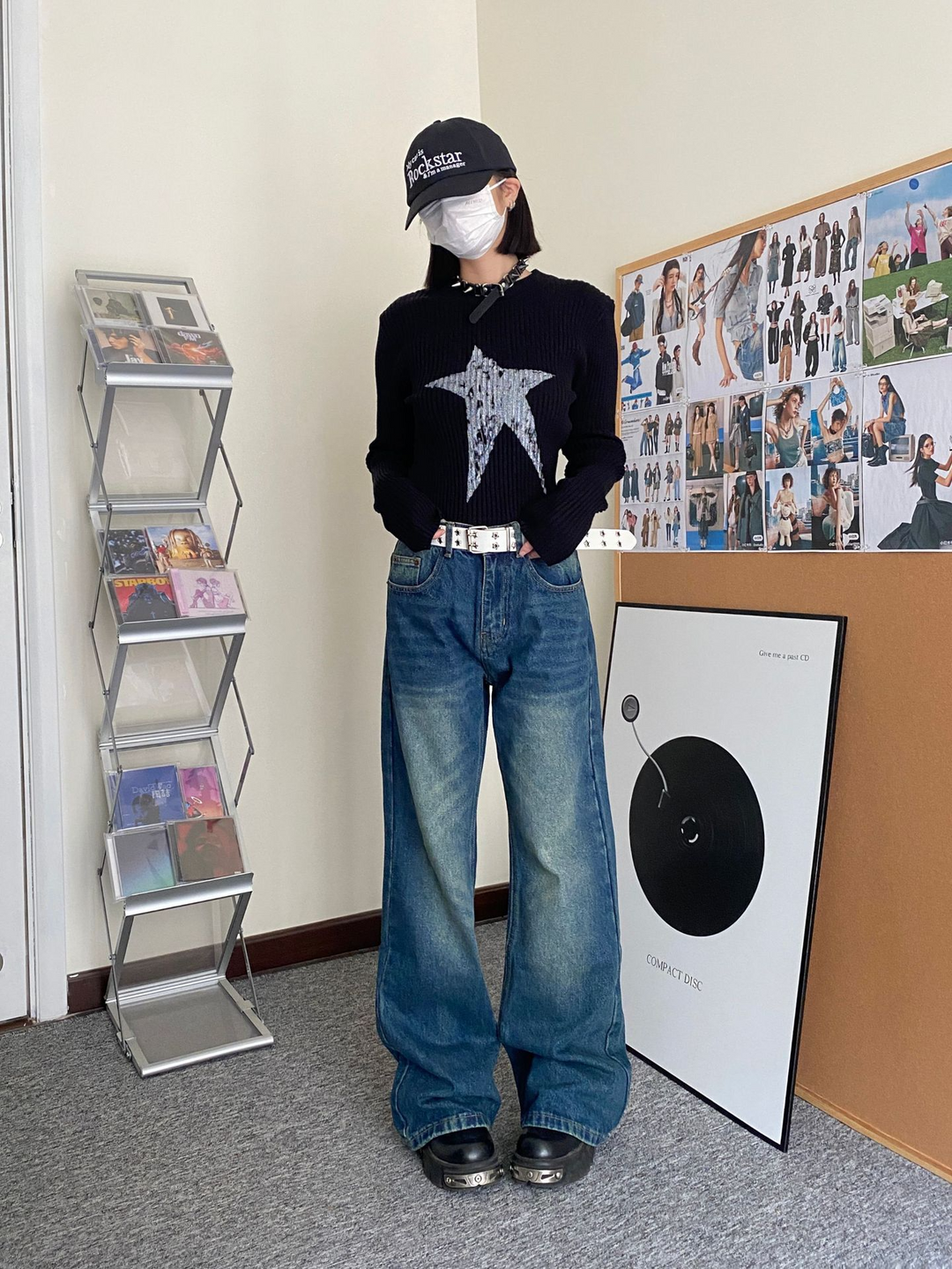 Trumpet jeans thin pants